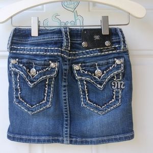 Girls size 8 Miss Me Jean skirt